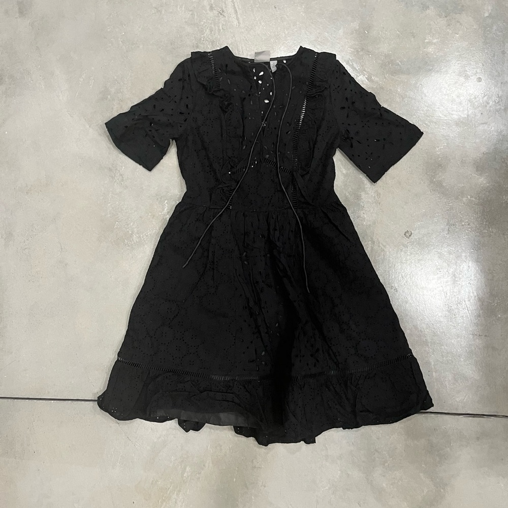 ASOS Lace Flare Mini Dress